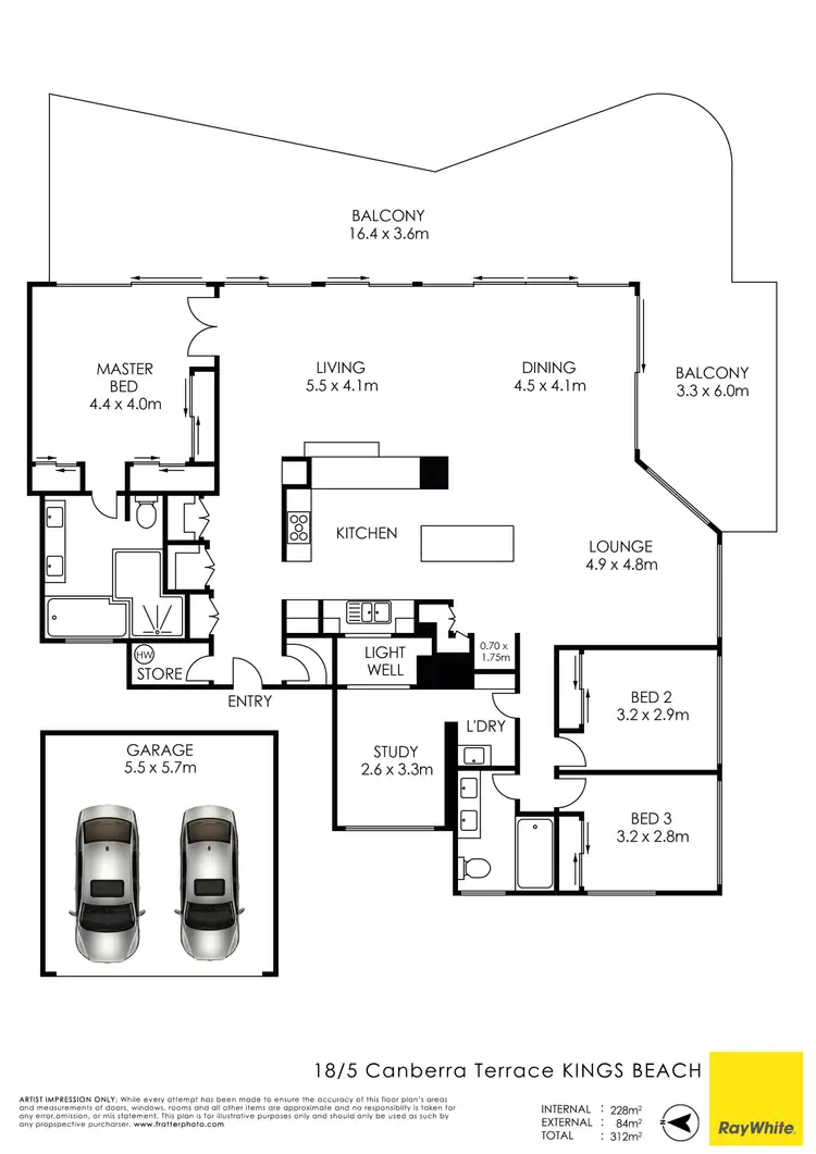 Floorplan of Homely unit listing, Unit 18/5 Canberra Terrace, Kings Beach QLD 4551