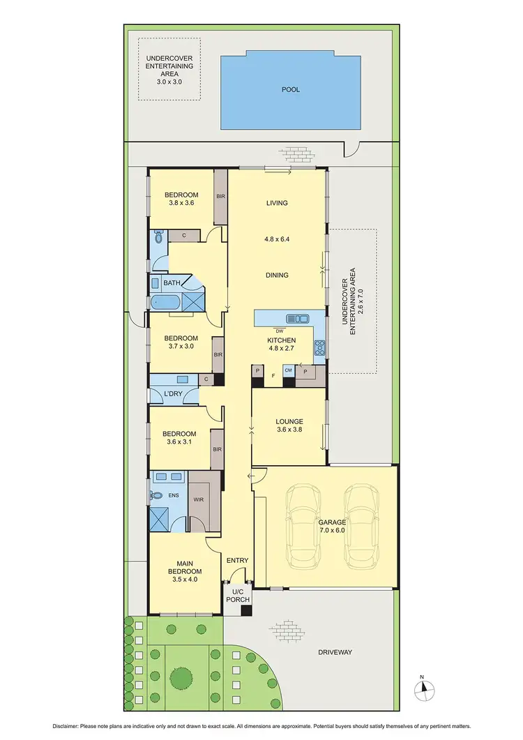 Floorplan of Homely house listing, 5 Blueberry Street, Greenvale VIC 3059