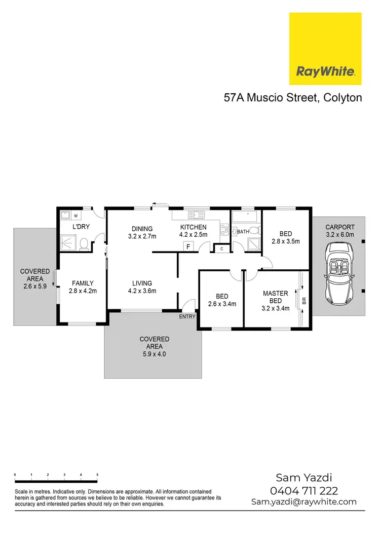 Floorplan of Homely house listing, 57A Muscio Street, Colyton NSW 2760