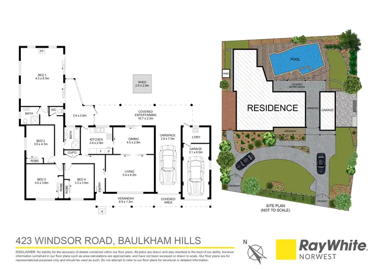 Floorplan of Homely house listing, 423 Windsor Road, Baulkham Hills NSW 2153