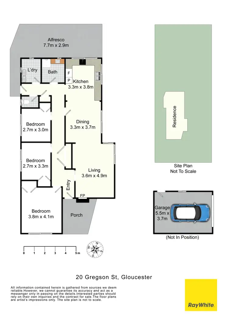 Floorplan of Homely house listing, 20 Gregson Street, Gloucester NSW 2422