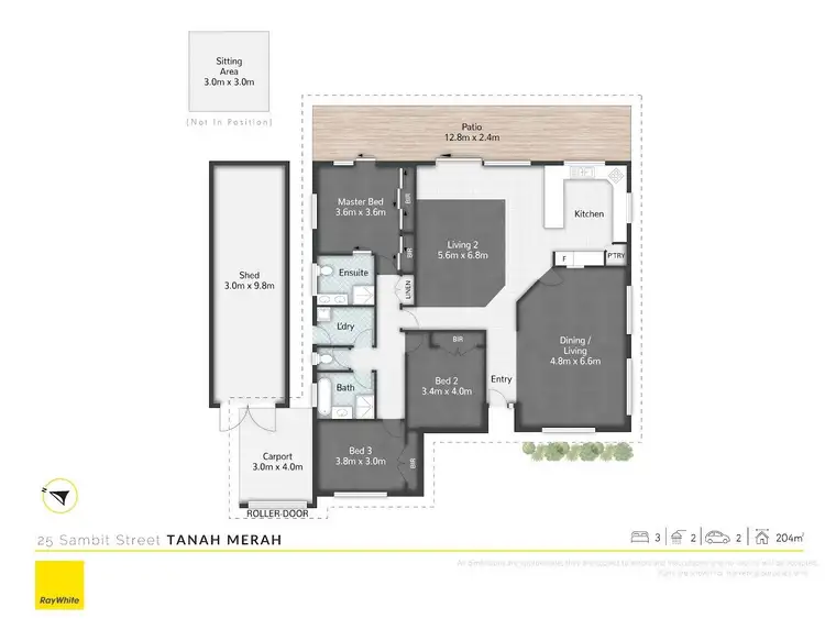 Floorplan of Homely house listing, 25 Sambit Street, Tanah Merah QLD 4128