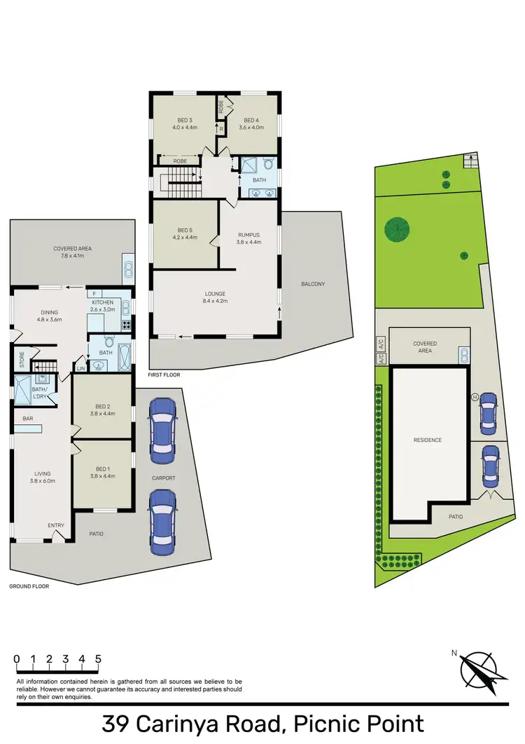 Floorplan of Homely house listing, 39 Carinya Road, Picnic Point NSW 2213