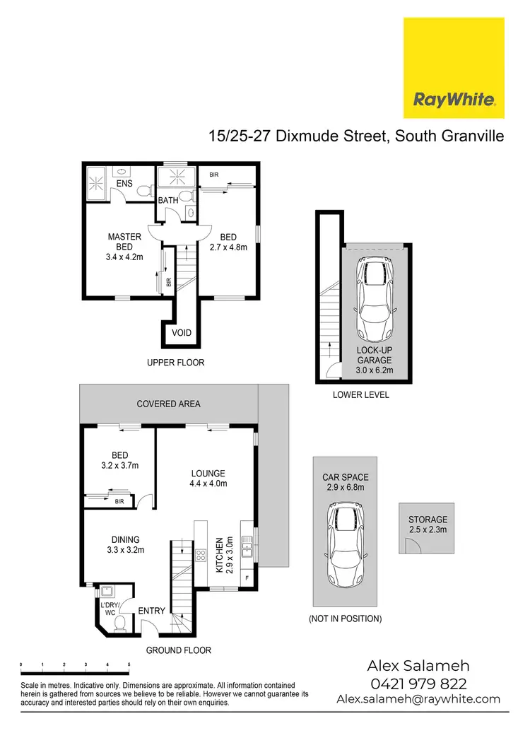 Floorplan of Homely townhouse listing, 15/25-27 Dixmude Street, South Granville NSW 2142