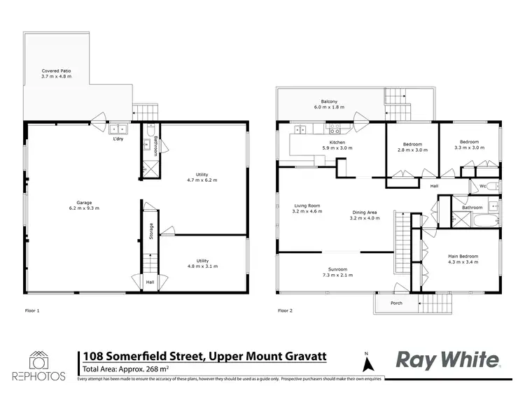 Floorplan of Homely house listing, 108 Somerfield Street, Upper Mount Gravatt QLD 4122