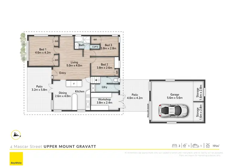 Floorplan of Homely house listing, 4 Mascar Street, Upper Mount Gravatt QLD 4122