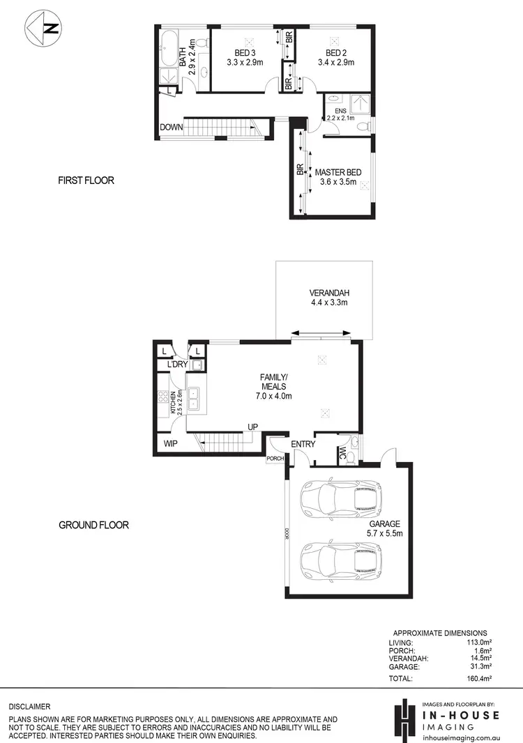 Floorplan of Homely townhouse listing, Address available on request