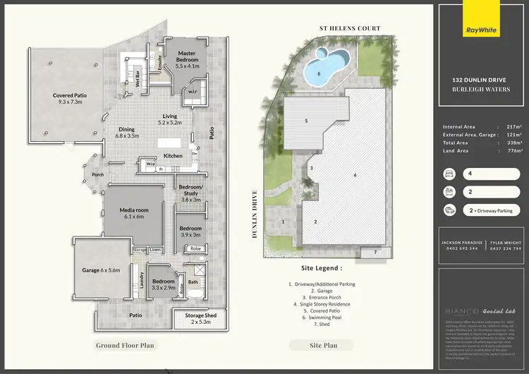 Floorplan of Homely house listing, 132 Dunlin Drive, Burleigh Waters QLD 4220