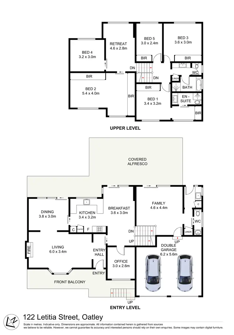 Floorplan of Homely house listing, 122 Letitia Street, Oatley NSW 2223