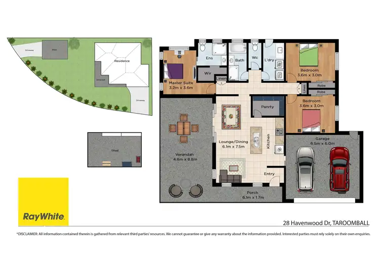 Floorplan of Homely house listing, 28 Havenwood Drive, Taroomball QLD 4703
