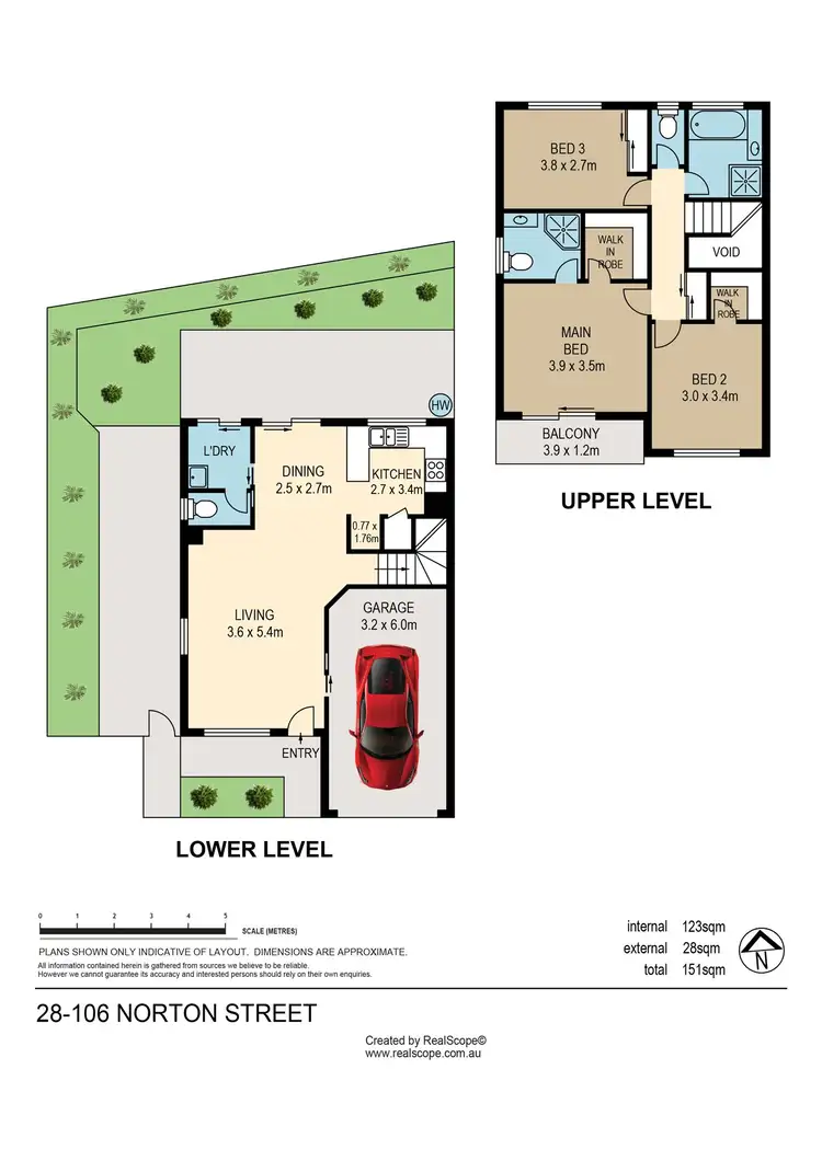 Floorplan of Homely townhouse listing, 28/106 Norton Street, Upper Mount Gravatt QLD 4122