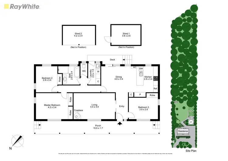 Floorplan of Homely house listing, 305 National Park Road, Kinglake West VIC 3757