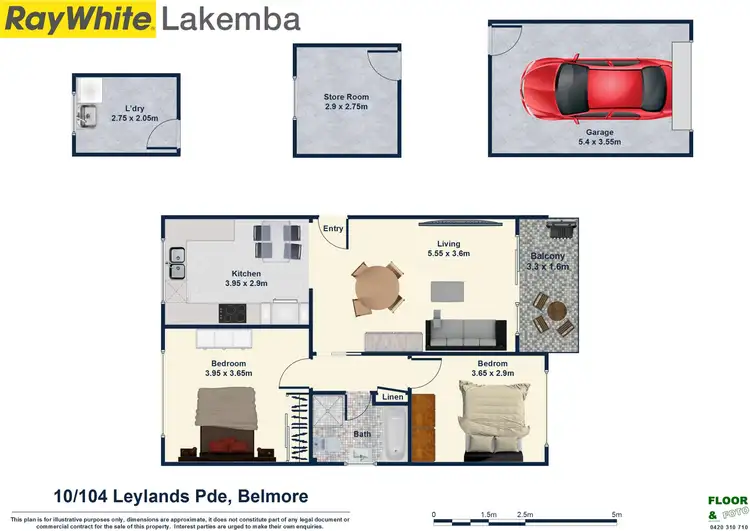 Floorplan of Homely apartment listing, 10/104 Leylands Parade, Belmore NSW 2192