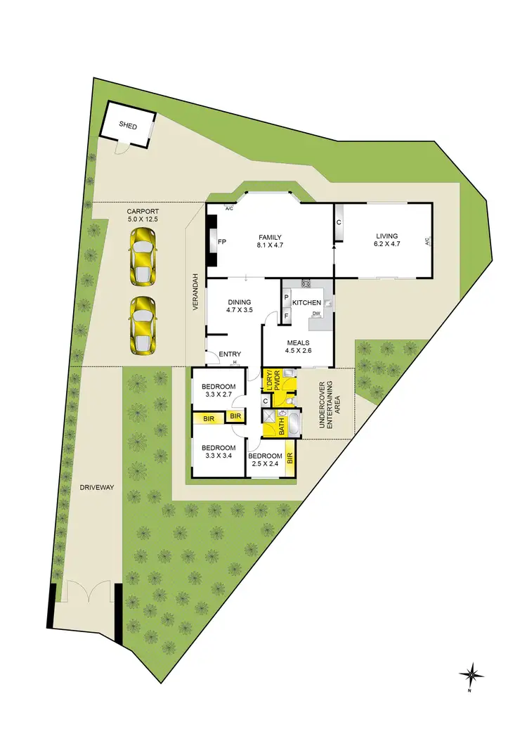 Floorplan of Homely house listing, 31A Springhurst Crescent, Grovedale VIC 3216