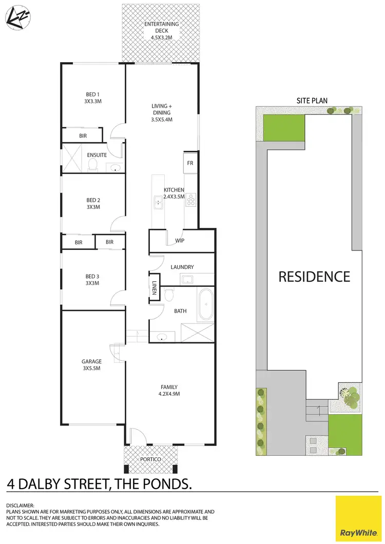 Floorplan of Homely house listing, 4 Dalby Street, The Ponds NSW 2769