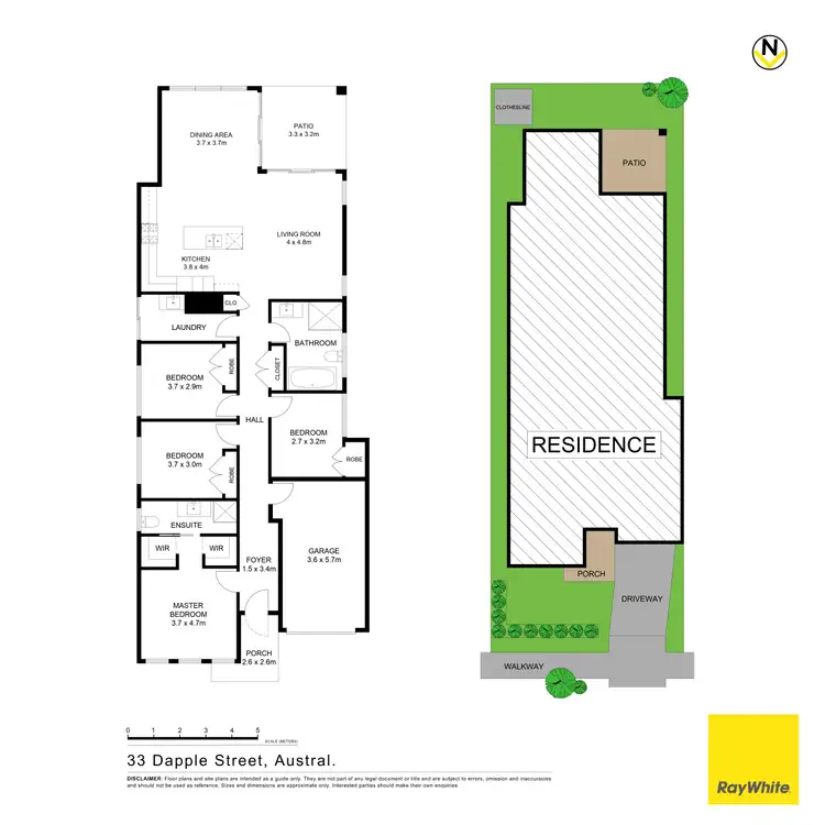 Floorplan of Homely house listing, 33 Dapple Street, Austral NSW 2179