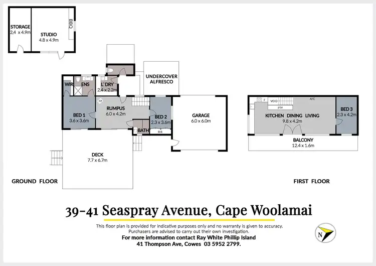 Floorplan of Homely house listing, 39-41 Seaspray Avenue, Cape Woolamai VIC 3925