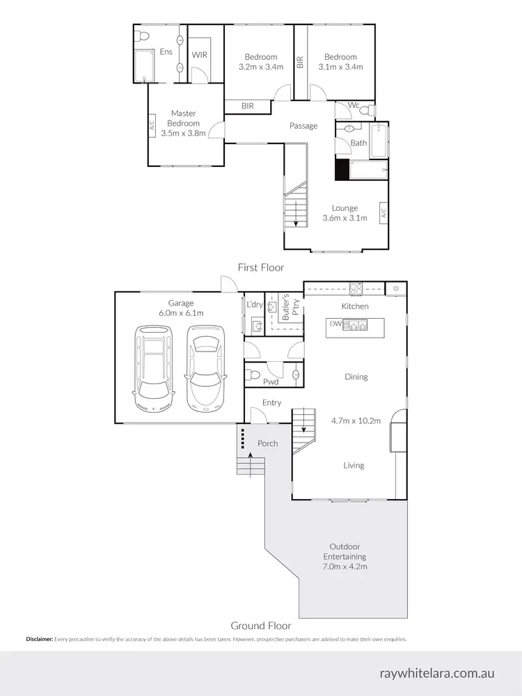 Floorplan of Homely house listing, 2/263 Church Street, Herne Hill VIC 3218