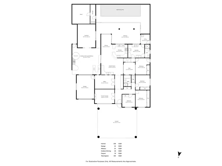 Floorplan of Homely house listing, 124 Montacute Road, Hectorville SA 5073