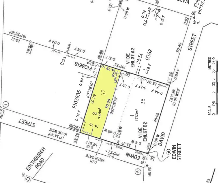 Floorplan of Homely land listing, 3 Edwin Street, Yorketown SA 5576