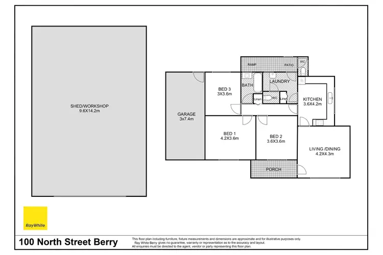 Floorplan of Homely house listing, 100 North Street, Berry NSW 2535