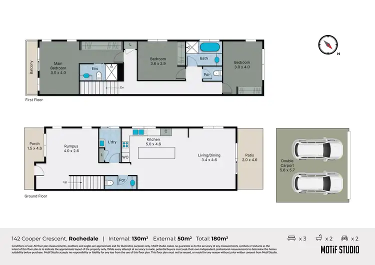 Floorplan of Homely townhouse listing, 142 Cooper Crescent, Rochedale QLD 4123