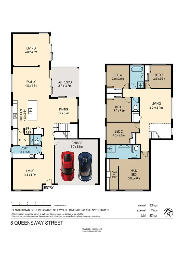 Floorplan of Homely house listing, 8 Queensway Street, Upper Mount Gravatt QLD 4122