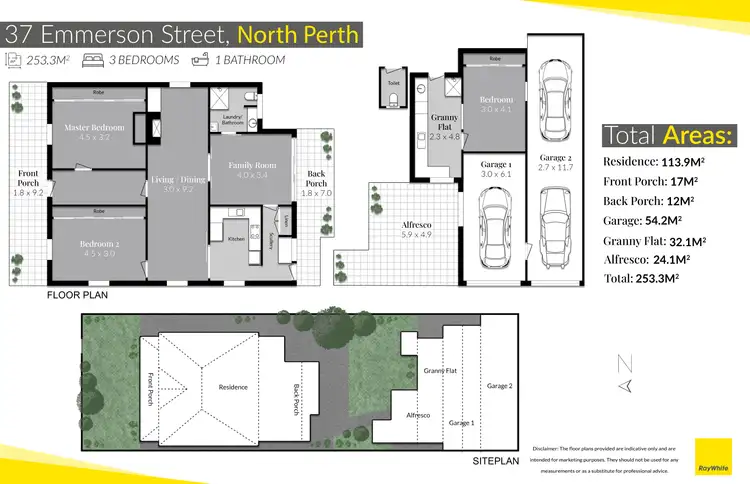 Floorplan of Homely house listing, 37 Emmerson Street, North Perth WA 6006