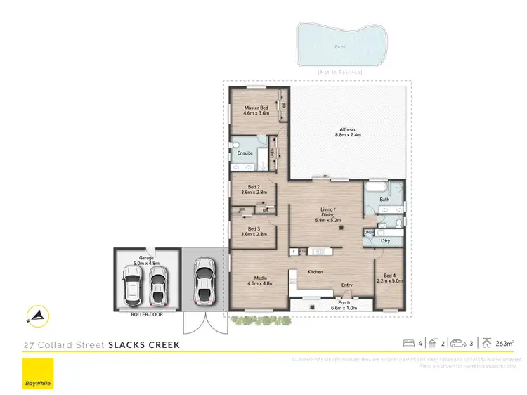Floorplan of Homely house listing, 27 Collard Street, Slacks Creek QLD 4127