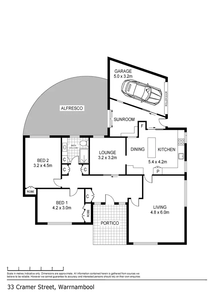 Floorplan of Homely house listing, 33 Cramer Street, Warrnambool VIC 3280
