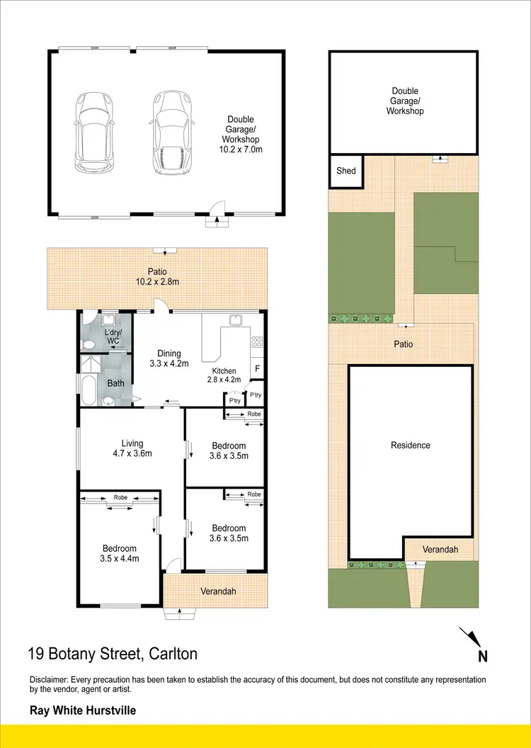 Floorplan of Homely house listing, 19 Botany Street, Carlton NSW 2218