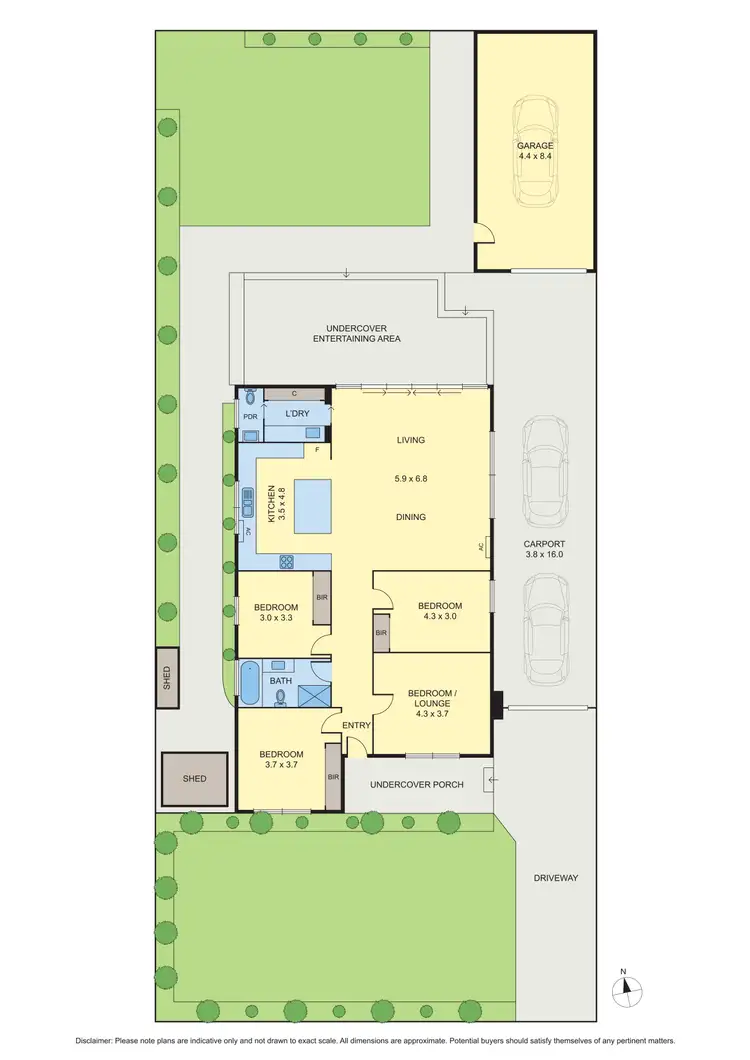 Floorplan of Homely house listing, 24 Gloucester Street, Hadfield VIC 3046
