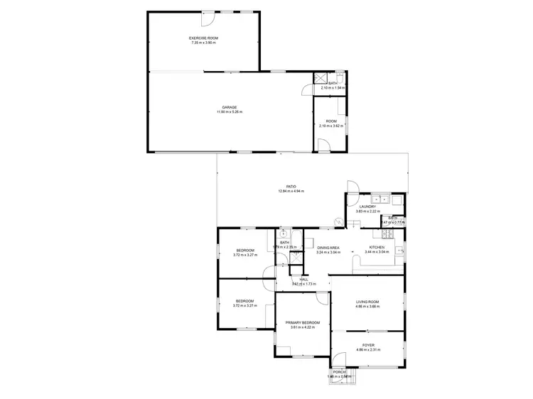 Floorplan of Homely house listing, 6 Breusch Street, Bundaberg West QLD 4670
