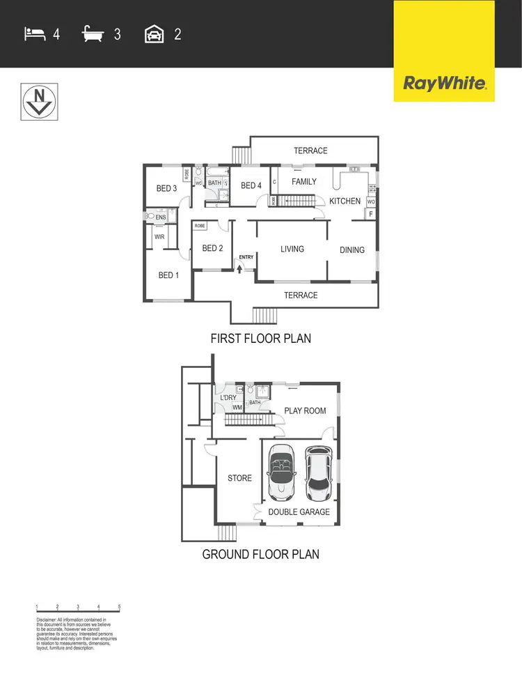 Floorplan of Homely house listing, 6 Linger Place, Melba ACT 2615