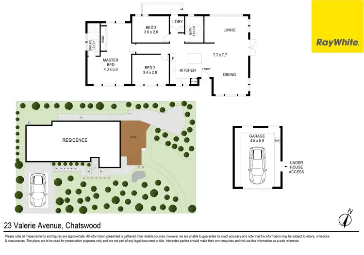 Floorplan of Homely house listing, 23 Valerie Avenue, Chatswood West NSW 2067