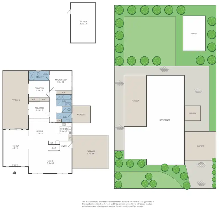 Floorplan of Homely house listing, 34 Nightingale Drive, Werribee VIC 3030