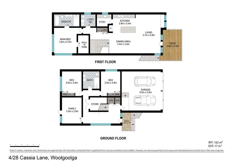 Floorplan of Homely townhouse listing, 4/28 Cassia Lane, Woolgoolga NSW 2456