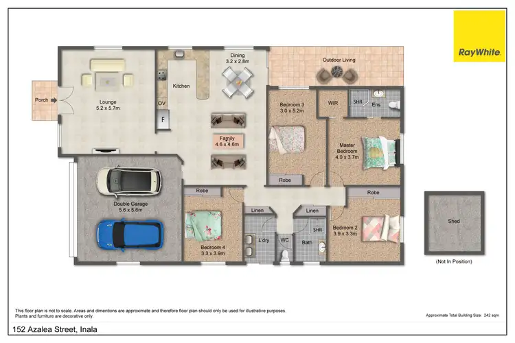Floorplan of Homely house listing, 152 Azalea Street, Inala QLD 4077