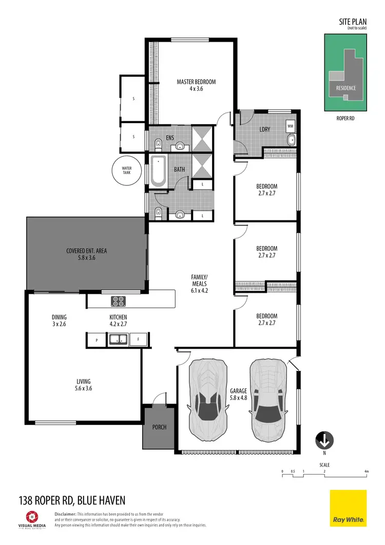 Floorplan of Homely house listing, 138 Roper Road, Blue Haven NSW 2262