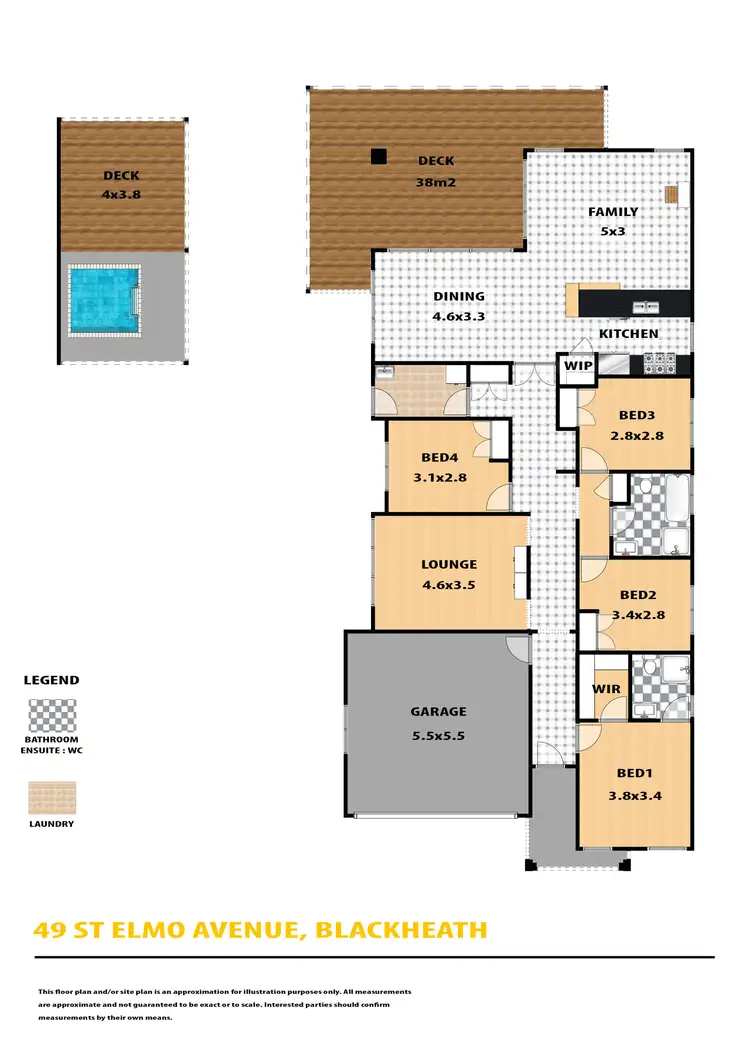 Floorplan of Homely house listing, 49 St Elmo Avenue, Blackheath NSW 2785