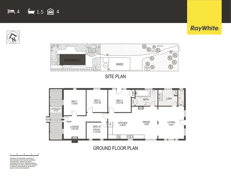 Floorplan of Homely house listing, 50 Morning Street, Gundaroo NSW 2620