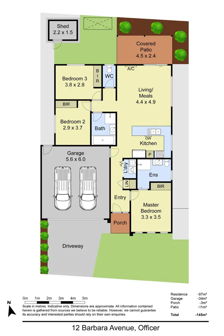 Floorplan of Homely house listing, 12 Barbara Avenue, Officer VIC 3809