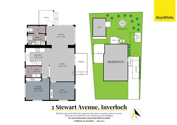 Floorplan of Homely house listing, 2 Stewart Avenue, Inverloch VIC 3996