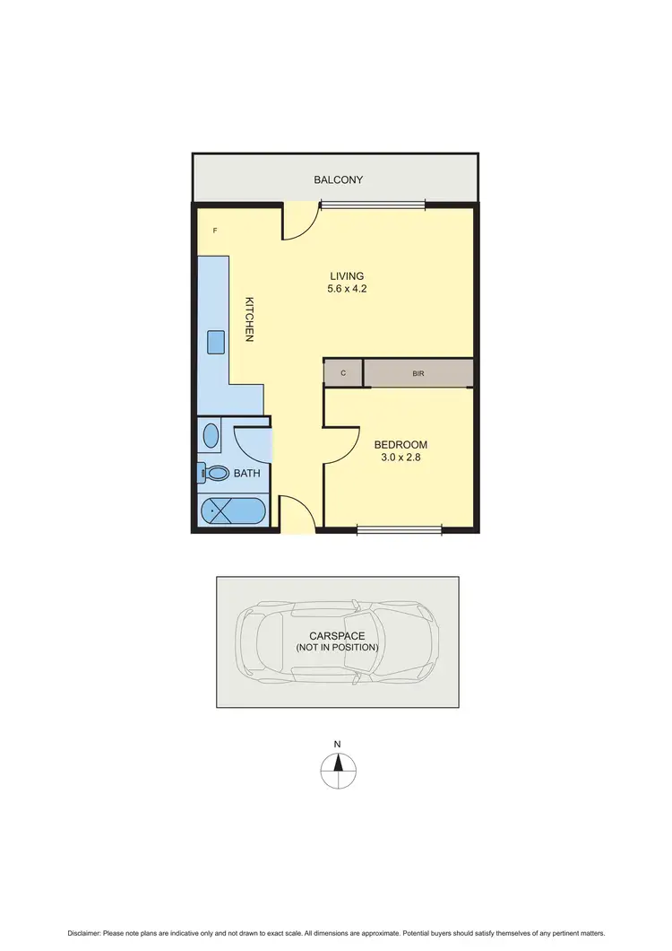 Floorplan of Homely unit listing, 7/14 Jolley Street, Brunswick West VIC 3055