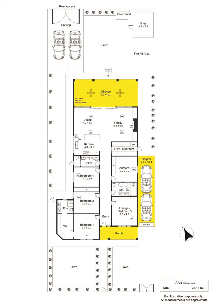 Floorplan of Homely house listing, 5 The Strand, Colonel Light Gardens SA 5041