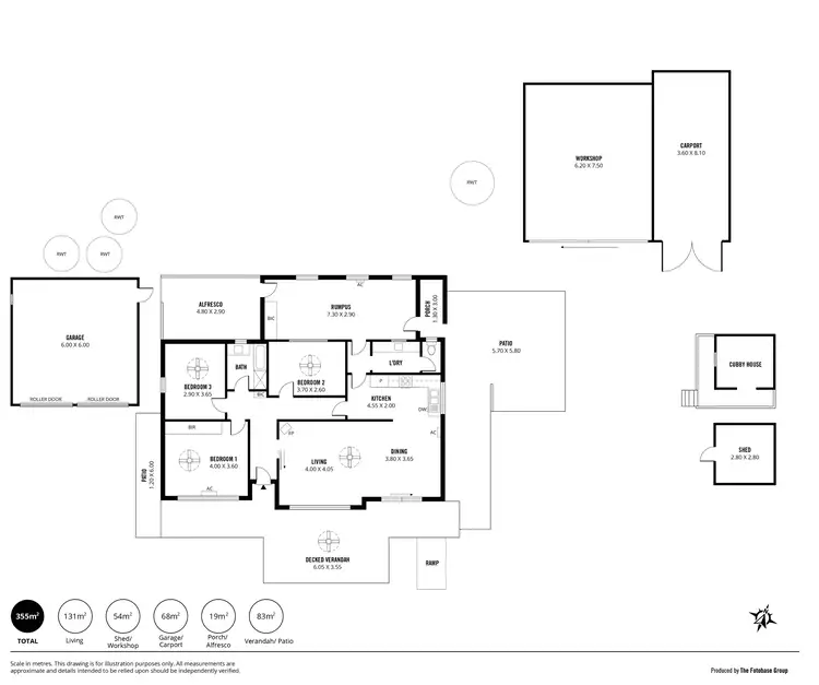 Floorplan of Homely house listing, 337 Balanada Drive, Mypolonga SA 5254