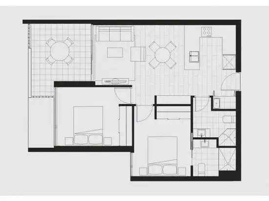 Floorplan of Homely unit listing, 1201/88 Waldheim Street, Annerley QLD 4103