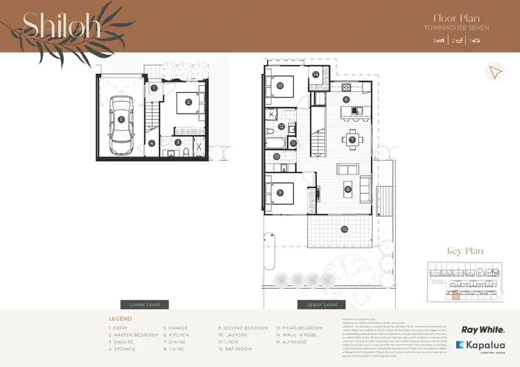 Floorplan of Homely townhouse listing, 7/235 Warners Bay Road, Mount Hutton NSW 2290