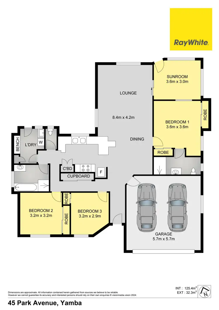 Floorplan of Homely house listing, 45 Park Avenue, Yamba NSW 2464