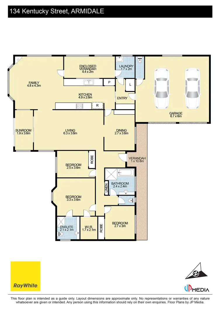 Floorplan of Homely house listing, 134 Kentucky Street, Armidale NSW 2350